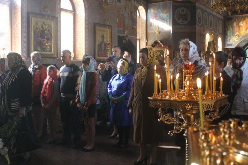 «Вербное воскресенье» в Свято-Покровском храме с. Боевое (фото) - фото 1