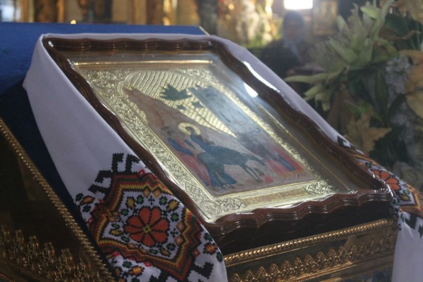 «Вербное воскресенье» в Свято-Покровском храме с. Боевое (фото) - фото 1