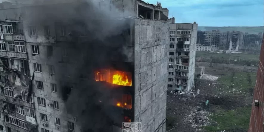 Як зараз виглядає вщент зруйнований Бахмут, - ВІДЕО