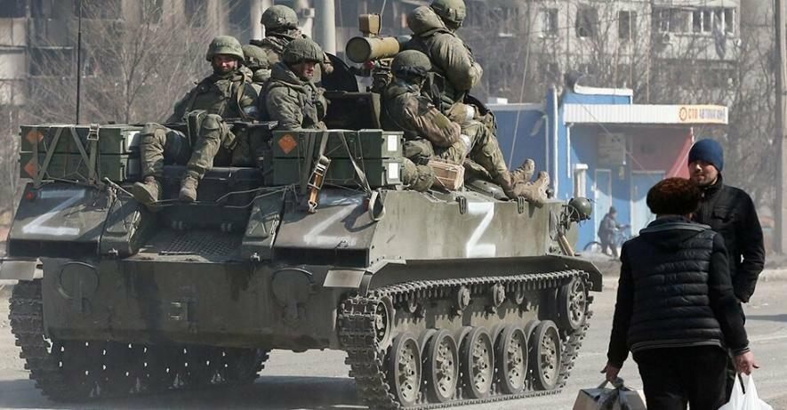 Окупанти розміщують навколо Маріуполя гармати зразків 1939 року