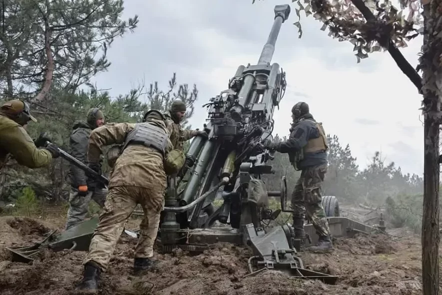 Бійці Донецької бригади знищили гармату окупантів, - ВІДЕО