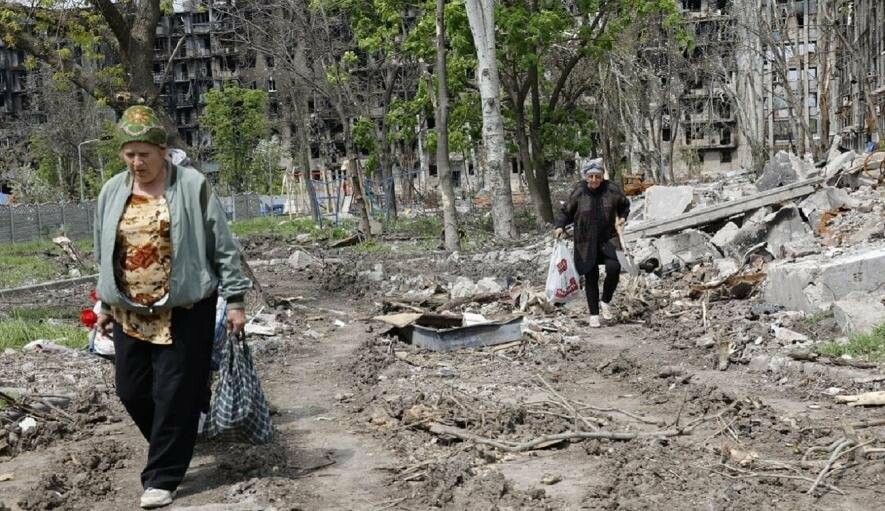 В окупованому Маріуполі смертність майже в тридцять разів перевищує народжуваність