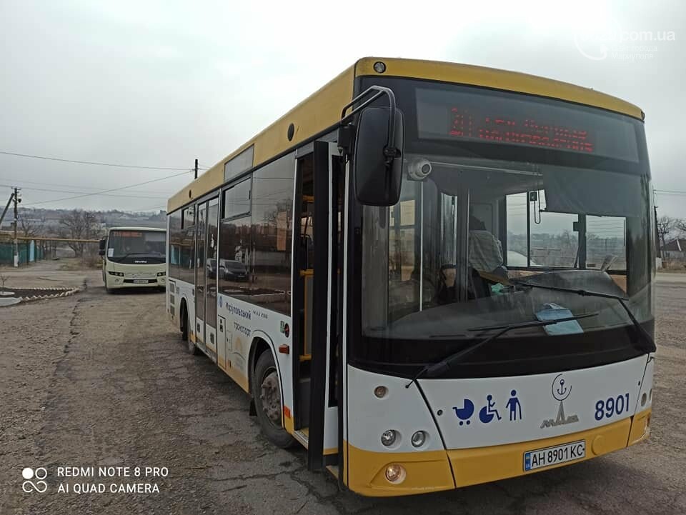 В Мариуполе маршрут коммунального автобуса продлили до отдаленного села, - ФОТО, фото-2