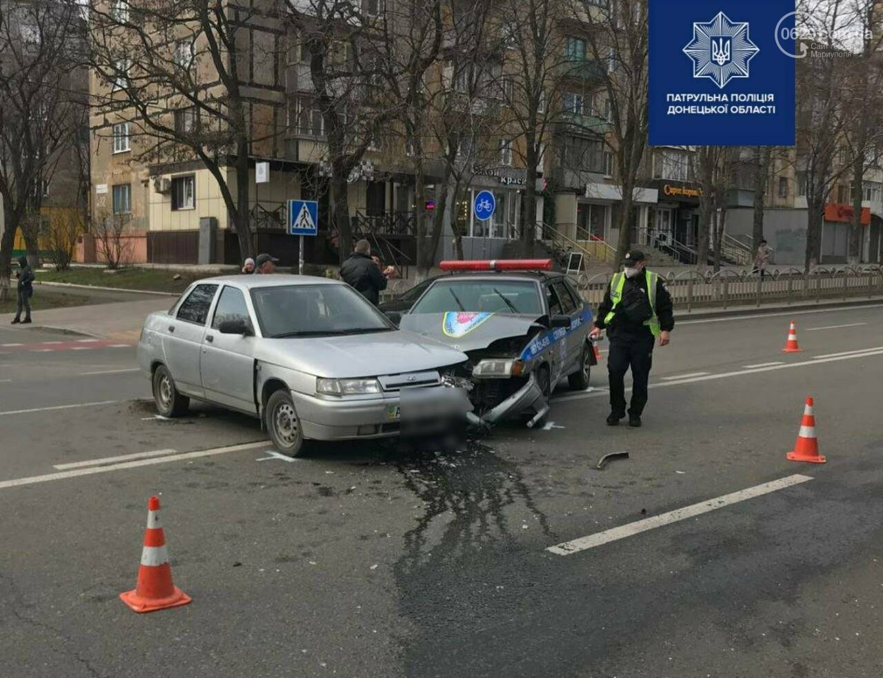 В Мариуполе автомобиль службы охраны столкнулся с "десяткой", - ФОТО, фото-6