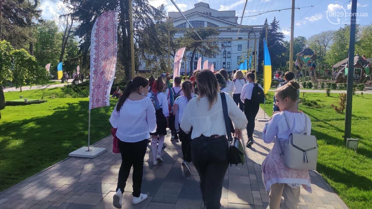В Мариуполе скромно отметили День вышиванки, - ФОТОРЕПОРТАЖ, ВИДЕО , фото-28