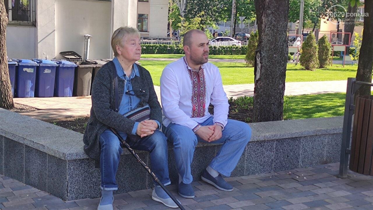 В Мариуполе скромно отметили День вышиванки, - ФОТОРЕПОРТАЖ, ВИДЕО , фото-35