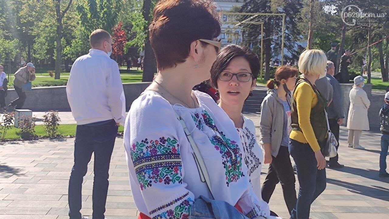 В Мариуполе скромно отметили День вышиванки, - ФОТОРЕПОРТАЖ, ВИДЕО , фото-36