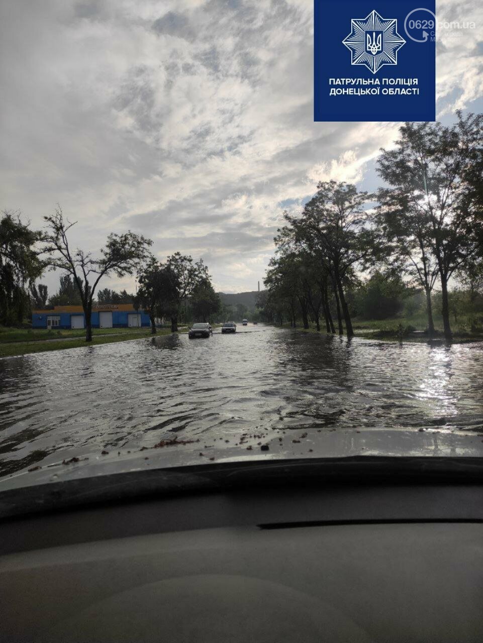 В Мариуполе залило центральные городские дороги, - ФОТО, фото-2