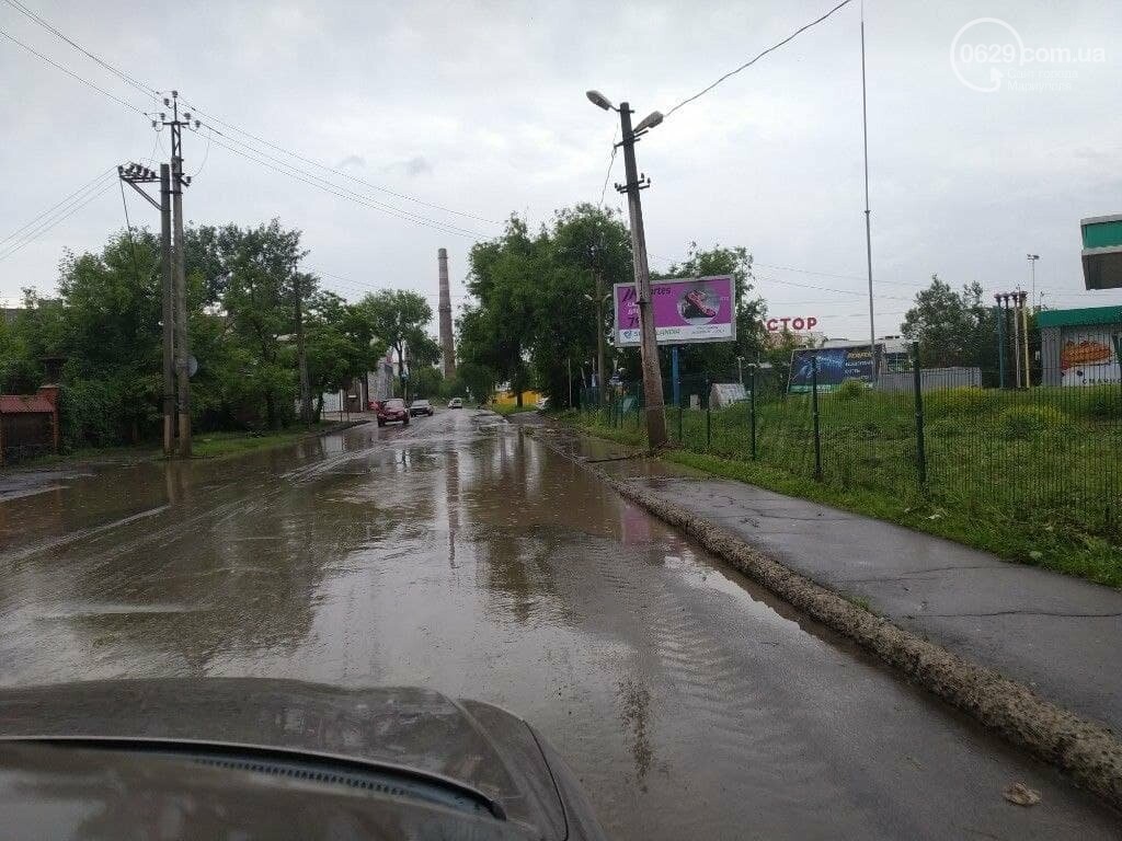 Вода сошла! Как утром после ливня выглядят очаги подтопления в Мариуполе, - ФОТО, фото-1