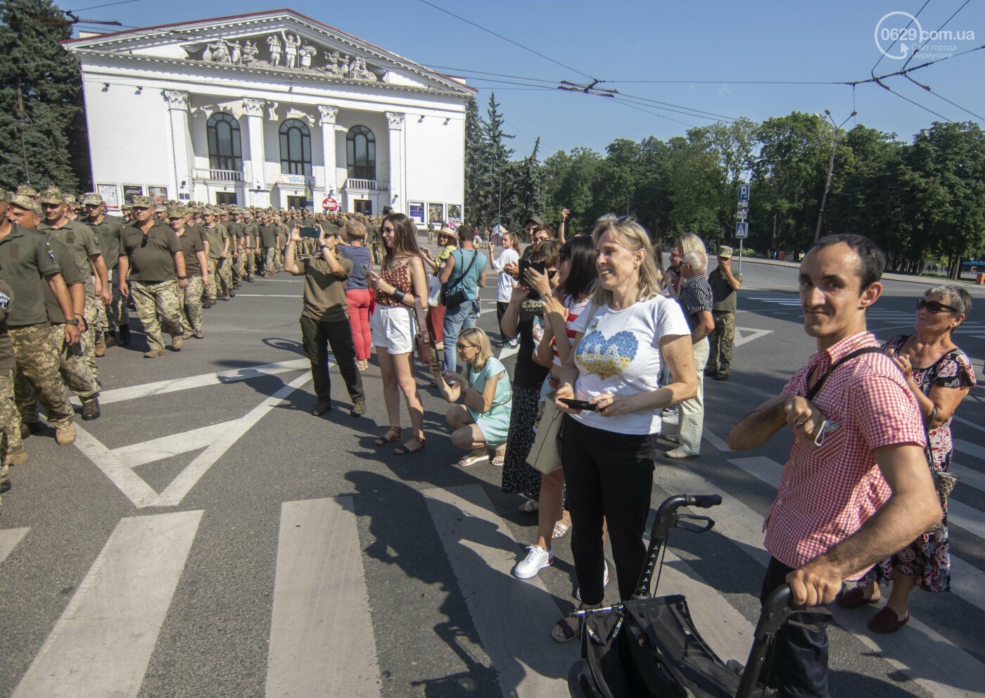 У Маріуполі розгорнули 128-метровий прапор України, - ФОТОРЕПОРТАЖ, фото-10