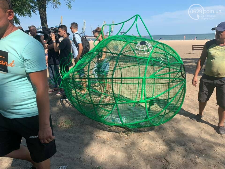 На мариупольском пляже появились рыбы, "поедающие"  пластик, - ФОТО, фото-2