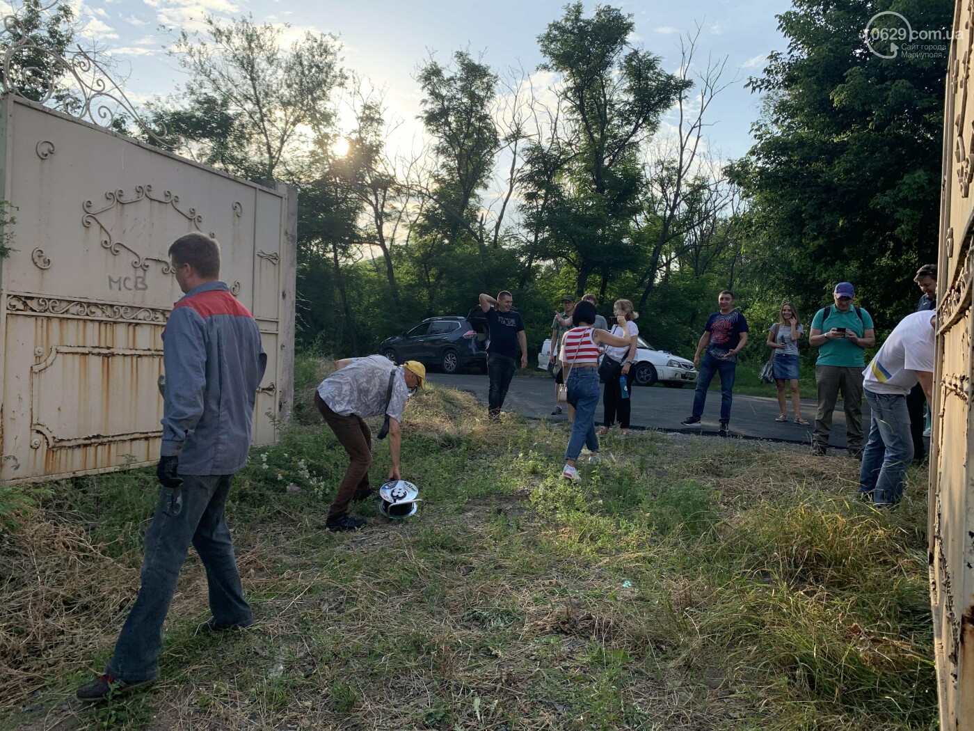 Активісти зрізали засув і відкрили ворота до моря з Примор..., фото-4 Активісти зрізали засув і відкрили ворота до моря з Приморського парку, - ФОТО, ВІДЕО, фото-4