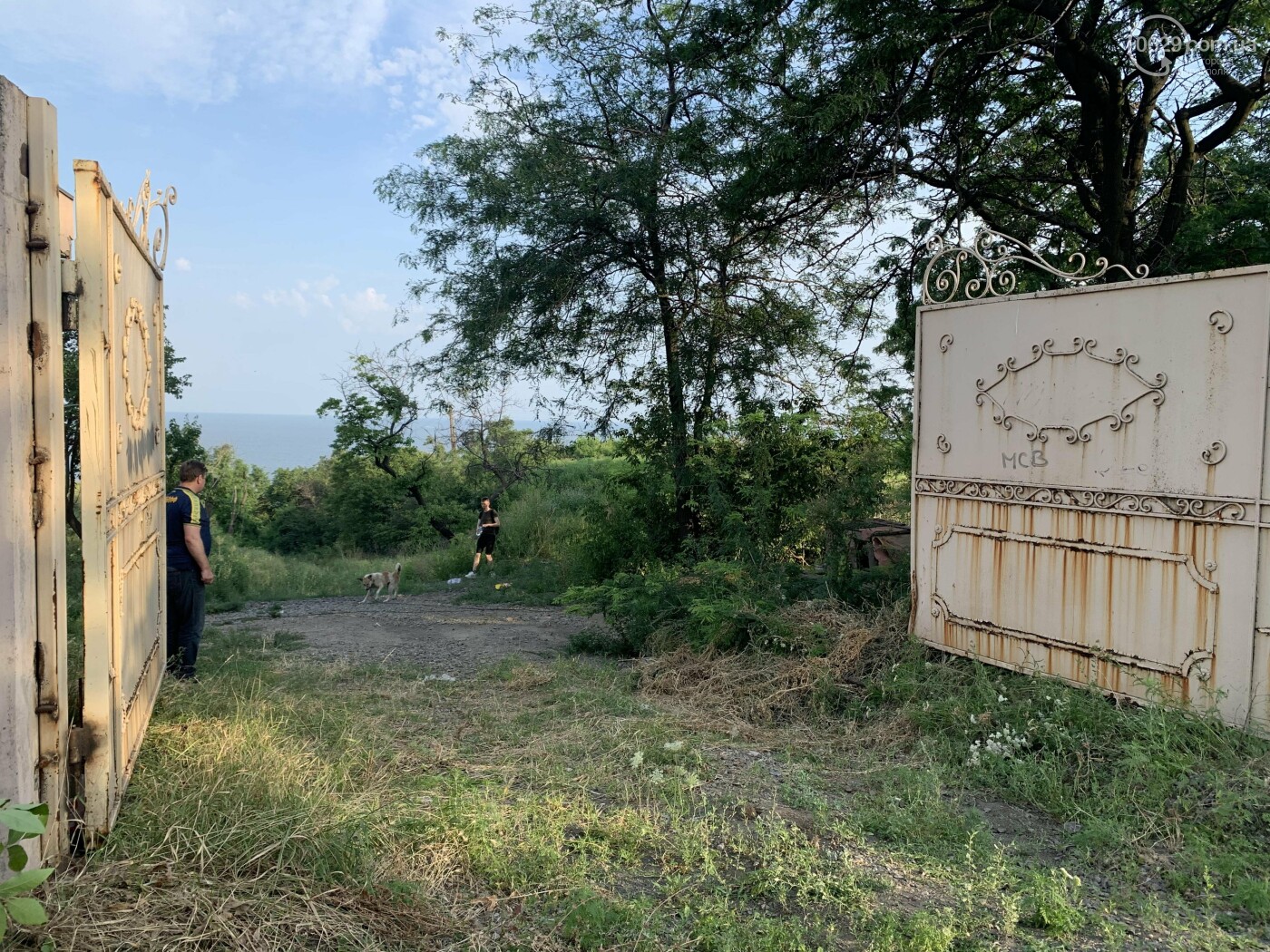 Активісти зрізали засув і відкрили ворота до моря з Примор..., фото-2 Активісти зрізали засув і відкрили ворота до моря з Приморського парку, - ФОТО, ВІДЕО, фото-2