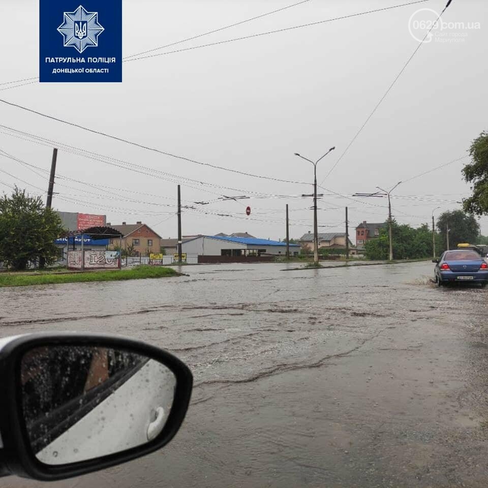 В полиции назвали дороги, которые затопило в результате ливня,- ФОТО, фото-2