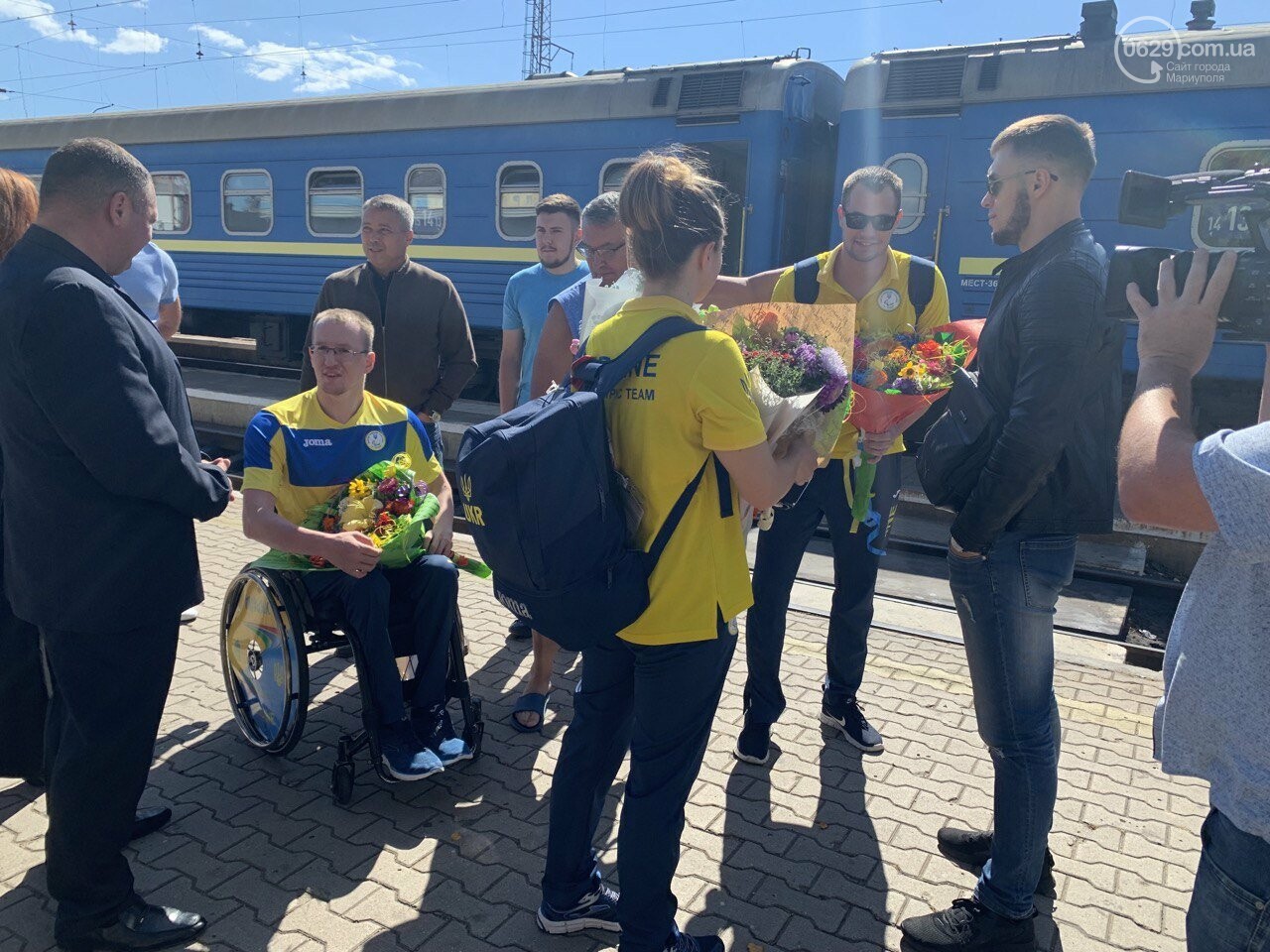 Маріуполь помпезно зустрів учасників Паралімпіади, - ФОТО, фото-5