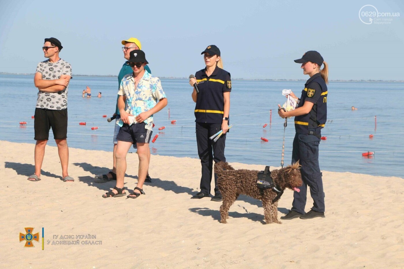 За лето на море в курортных поселках под Мариуполем спасли 6 человек, - ФОТО, фото-1