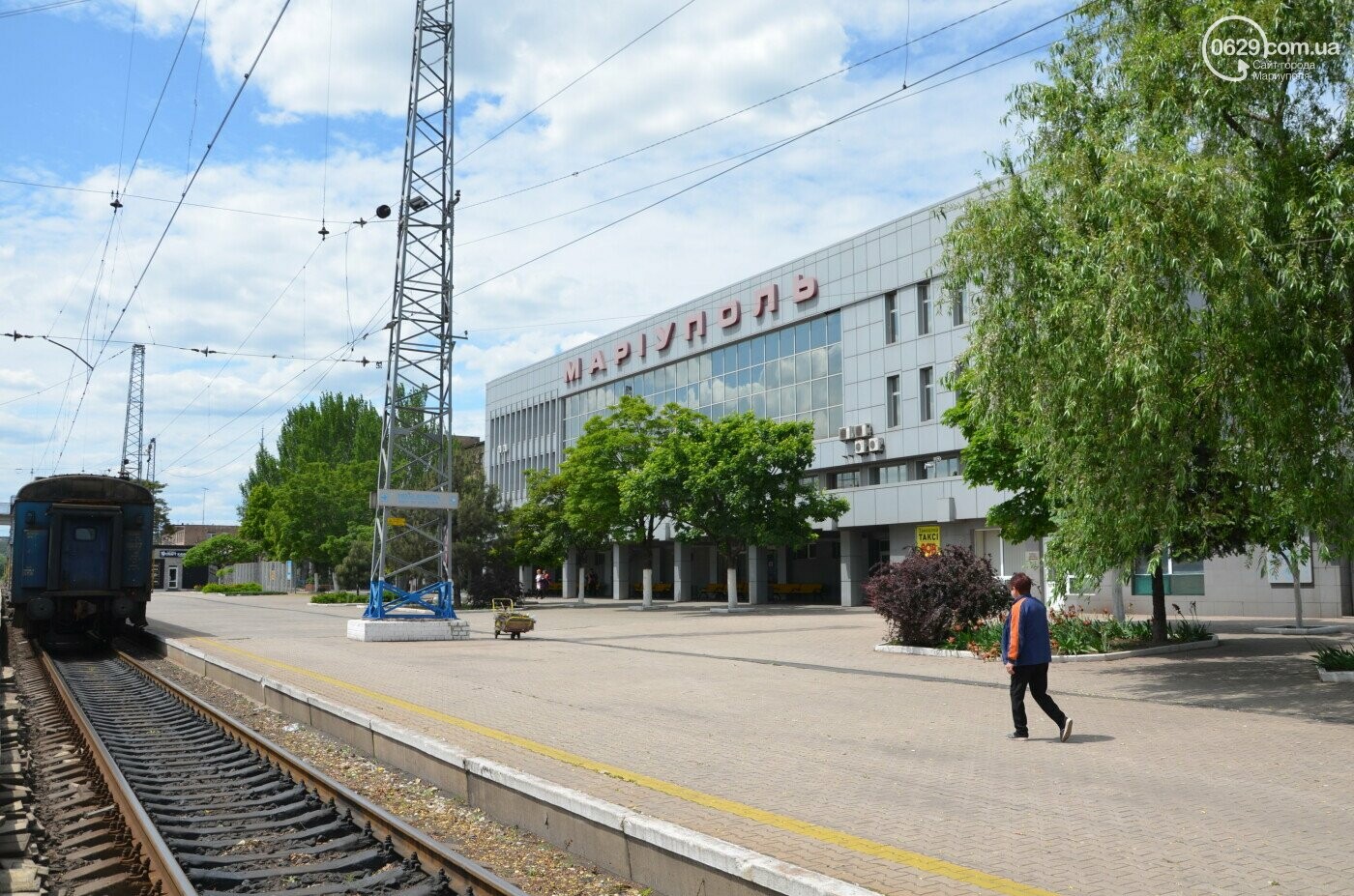 Где находится жд вокзал. Станция Мариуполь 2022. ЖД вокзал Мариуполь.