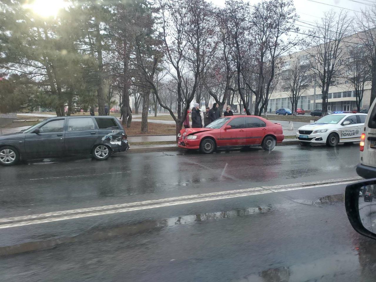 В Мариуполе столкнулись 
