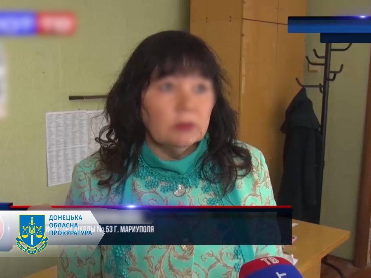 Повідомлено про підозру директору-колаборанту маріупольської школи №53. Хто зараз її очолює, - ФОТО