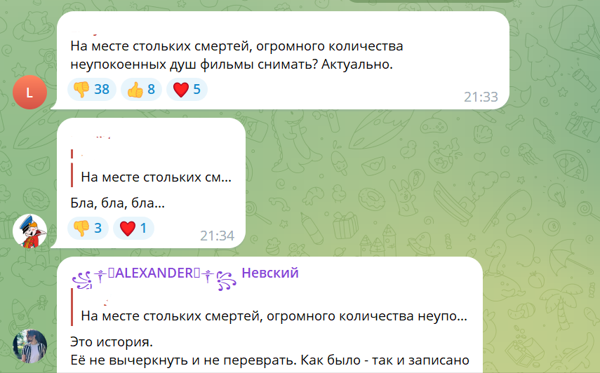 В окупованому Маріуполі російські пропагандисти знімають фільм про війну, - ВІДЕО