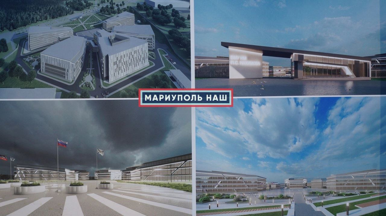 В рекреаційній зоні Маріуполя окупанти почали будувати нахимівське училище, - ФОТО