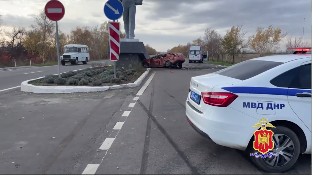 На в'їзді до окупованого Маріуполя біля 