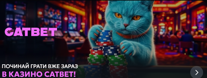Казино CATBET: загальна інформація, режими гри, система бонусних винагород Казино CATBET: загальна інформація, режими гри, система бонусних винагород