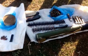 В районе Мариуполе обнаружен схрон боевиков (ФОТО) (фото) - фото 1