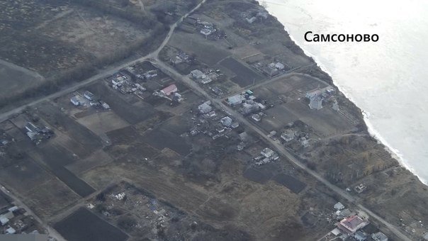 Беспилотник совершил разведку окупированых поселков вблизи Мариуполя (ФОТО) (фото) - фото 1